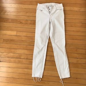 Pacsun - High waisted white jeans